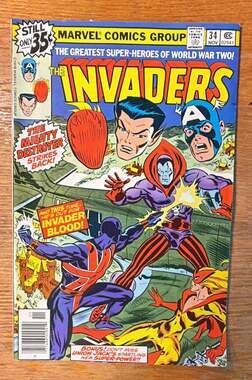 The Invaders #34 Marvel Comics 1978
